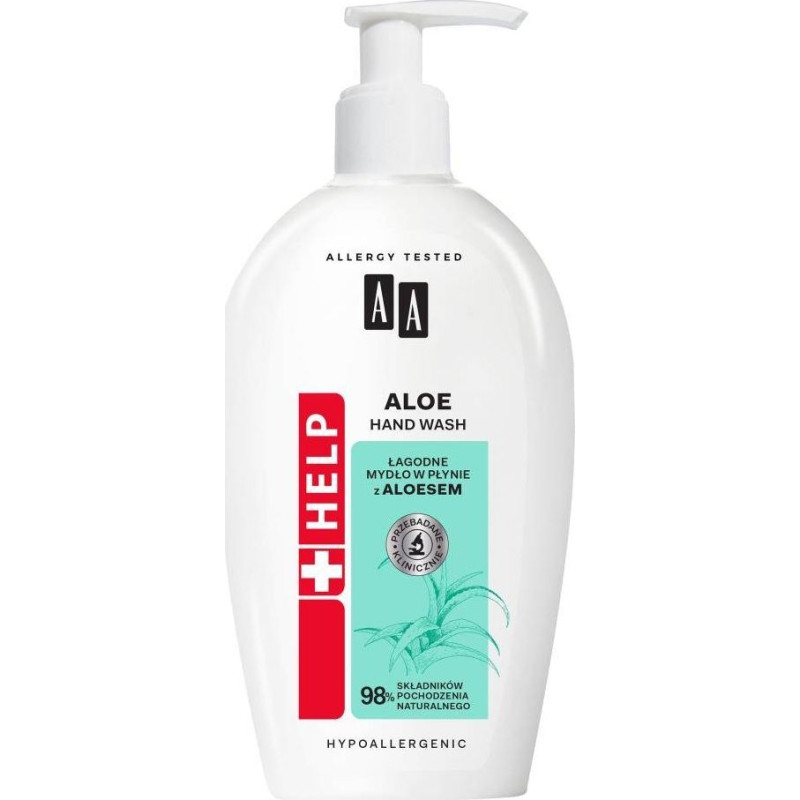 AA Help mild liquid soap with aloe 300ml