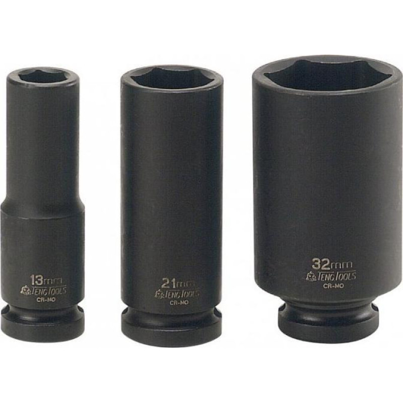 Teng Tools Machine cap long 1/2" 27 mm DIN Teng Tools