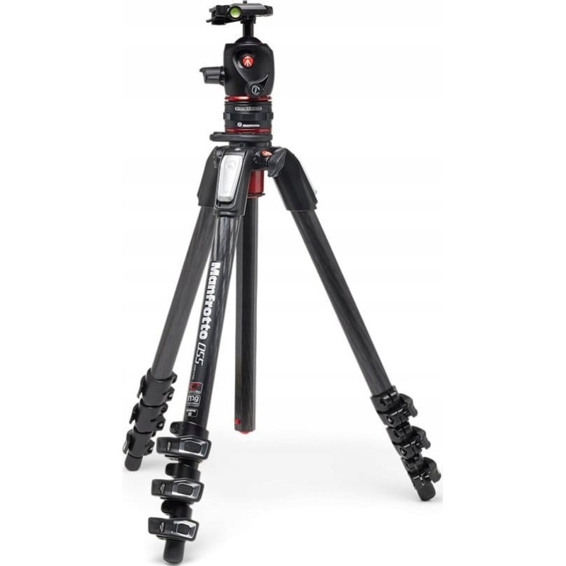 Manfrotto Statyw Manfrotto Statyw 055 Carbon 4s + BHQ2 + MOVE