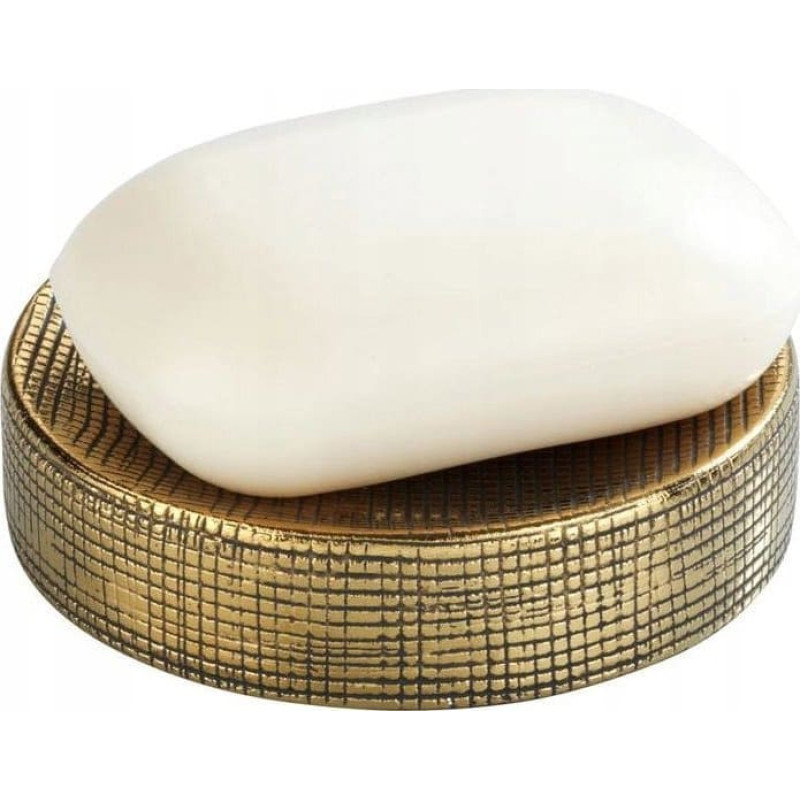 Wenko Mydelniczka ceramiczna RIVARA, złota, WENKO
