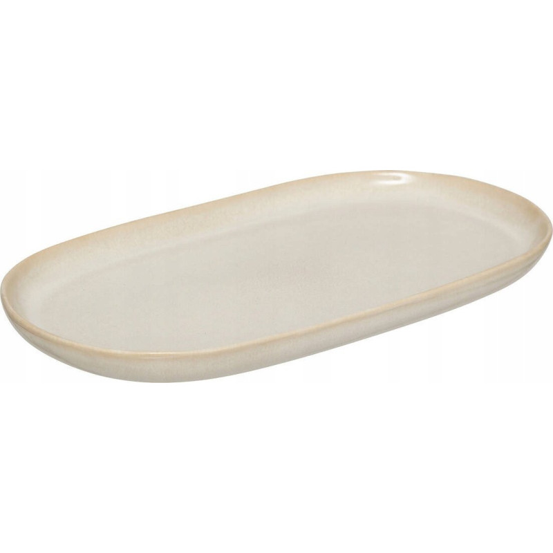 Secret De Gourmet Talerz podłużny z kamionki TERRE, 18 x 30 cm