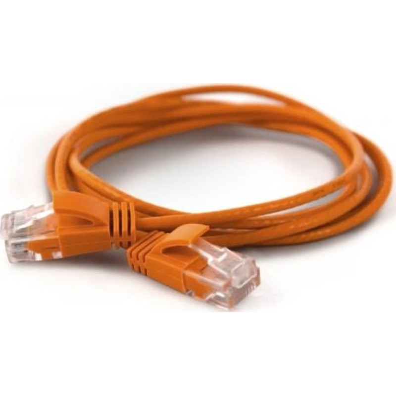 Wantec Wantec 7254 U/UTP (UTP) Orange 0.2m Cat6a Network cable (7254)