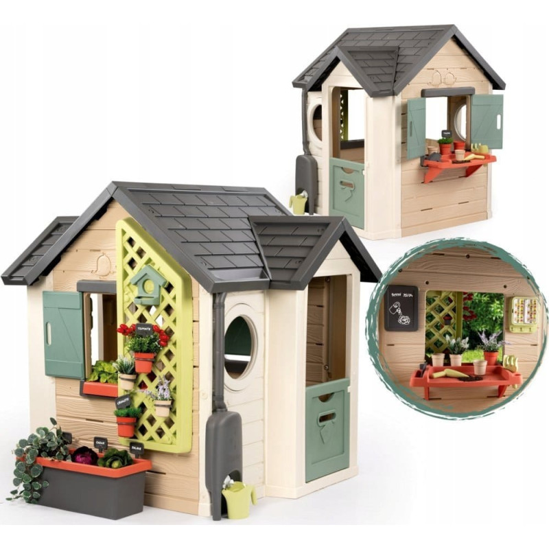 Smoby Life playhouse garden, garden play equipment