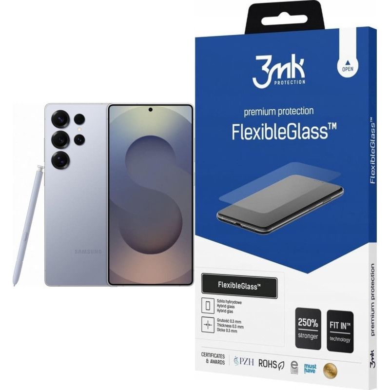 Samsung Smartfon Samsung Galaxy S25 Ultra 5G 12/256GB Niebieski (SM-S938BZB) + FlexibleGlass