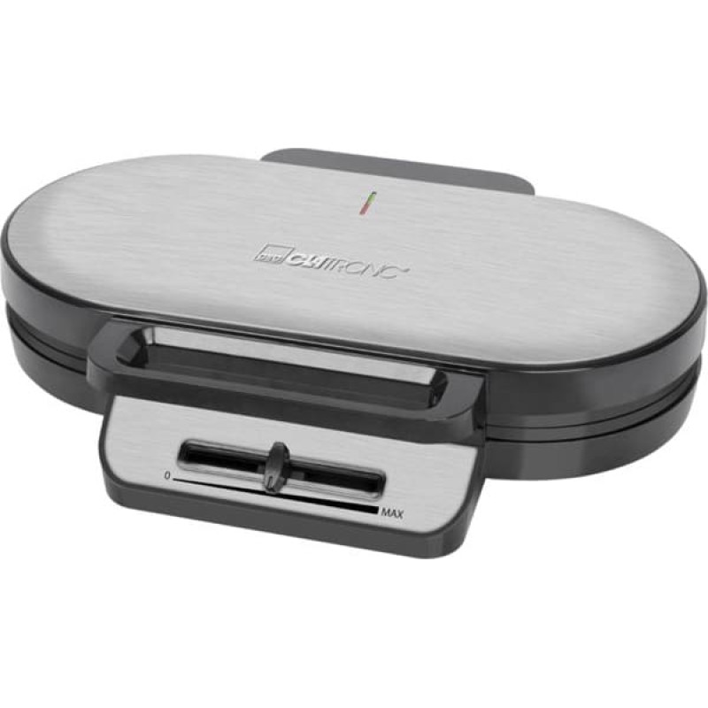 Clatronic WA 3745 black-inox Waffle Maker