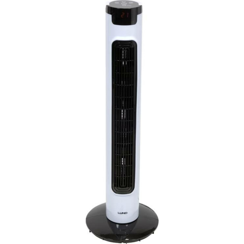 Toya LUND WENTYLATOR PODŁOGOWY LED 50W, WYS. 81cm