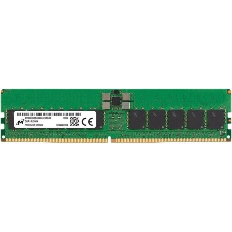 Micron DDR5 RDIMM 32GB 2Rx8 6400 CL52 (16Gbit)