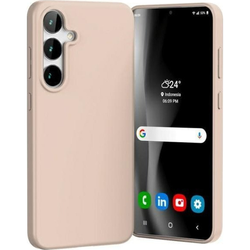 Mercury Goospery Mercury Soft Samsung S24 FE S721 piaskowy r&oacute;ż/pink sand