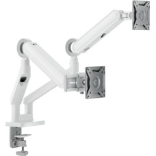 Alogic Glide Flexible Dual Arm Monitor Mount 17-35 White