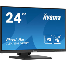 Iiyama ProLite T2454MSC-B2AG, LED monitor - 23.8 -  black (matte), FullHD, IPS, touchscreen, USB hub