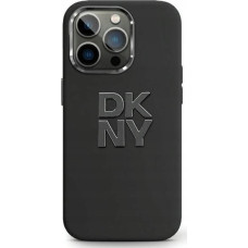 Dkny DKNY Liquid Silicone Metal Logo - Etui iPhone 15 / 14 / 13 (czarny)
