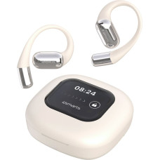 4Smarts Open-Ear Bluetooth Kopfh&ouml;rer SkyBuds AI Screen, beige