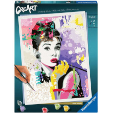 Ravensburger CreArt Premium - Audrey Hepburn, painting