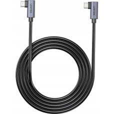 Unitek kabel USB-C do USB-C PD 100W podw&oacute;jny 90 stopni, 1m
