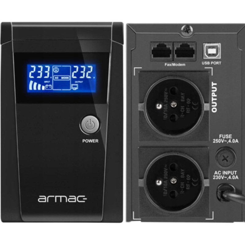 Armac UPS Armac Office LCD 850E (O/850E/LCD)