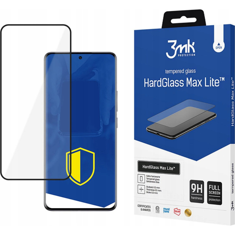 3MK Redmi Note 13 Pro 4G/5G - 3mk HardGlass Max Lite Black