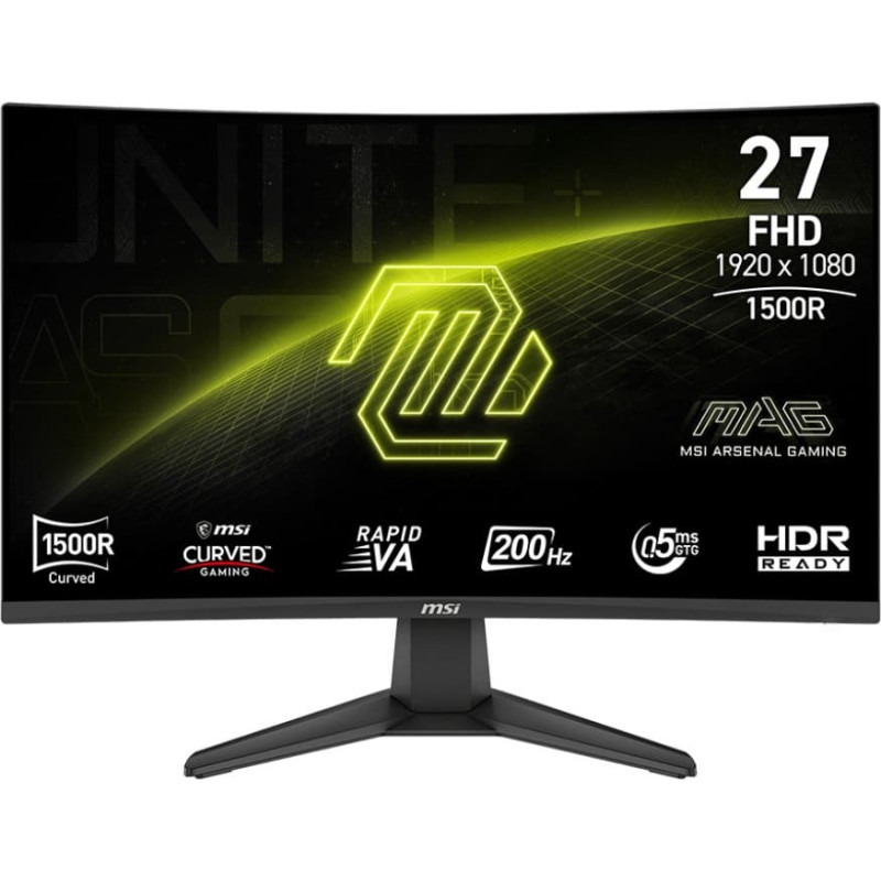 MSI MONITOR LCD 27"/MAG 276CF E20 MSI