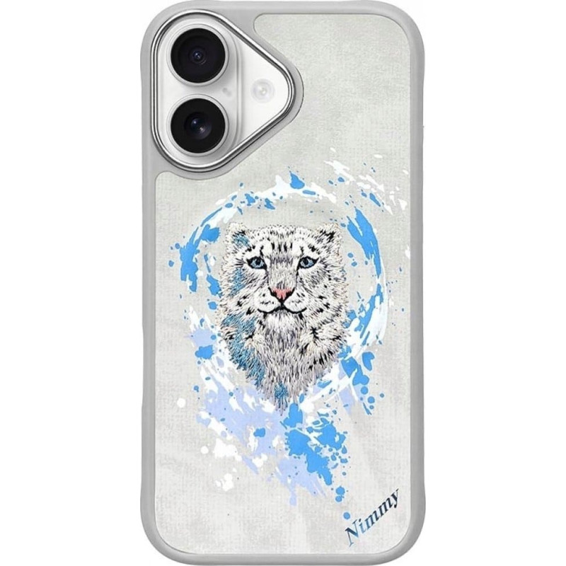 Uniq Nimmy Panther MagSafe case for iPhone 16 light gray