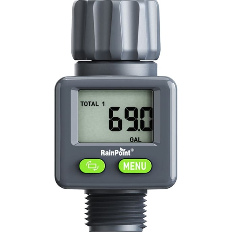 Rainpoint digital water flow meter