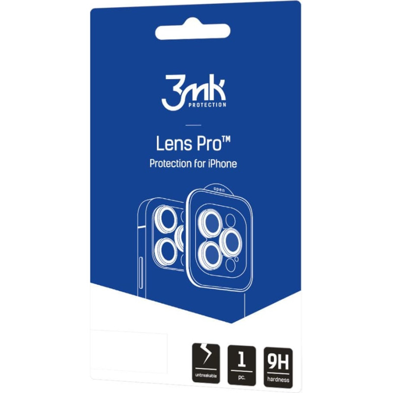 3MK Lens Protection Pro pro Apple iPhone 17 Light Blue