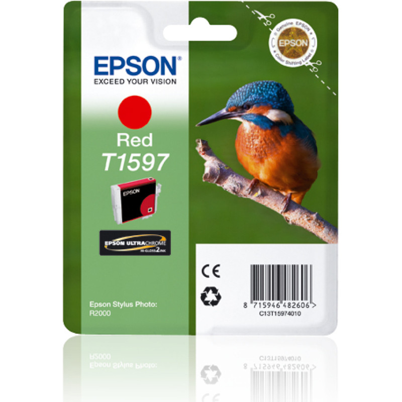 Epson ink cartridge red T 159                     T 1597
