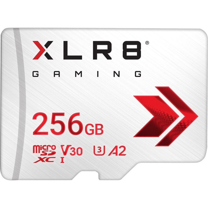 PNY Karta PNY XLR8 Gaming MicroSDXC 256 GB Class 10 UHS-I/U3 A2 V30 (P-SDU256V32100XR-GE)
