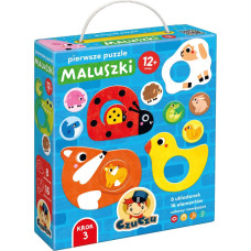 Viga Toys Układanka pierwsze puzzle - maluszki