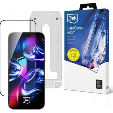 3MK Szkło hartowane 3MK HardGlass Max z aplikatorem do Apple iPhone 16 Pro/17