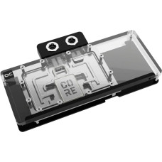 Alphacool Core RX 9070 XT Mercury, water cooling transparent/chrome, incl. backplate