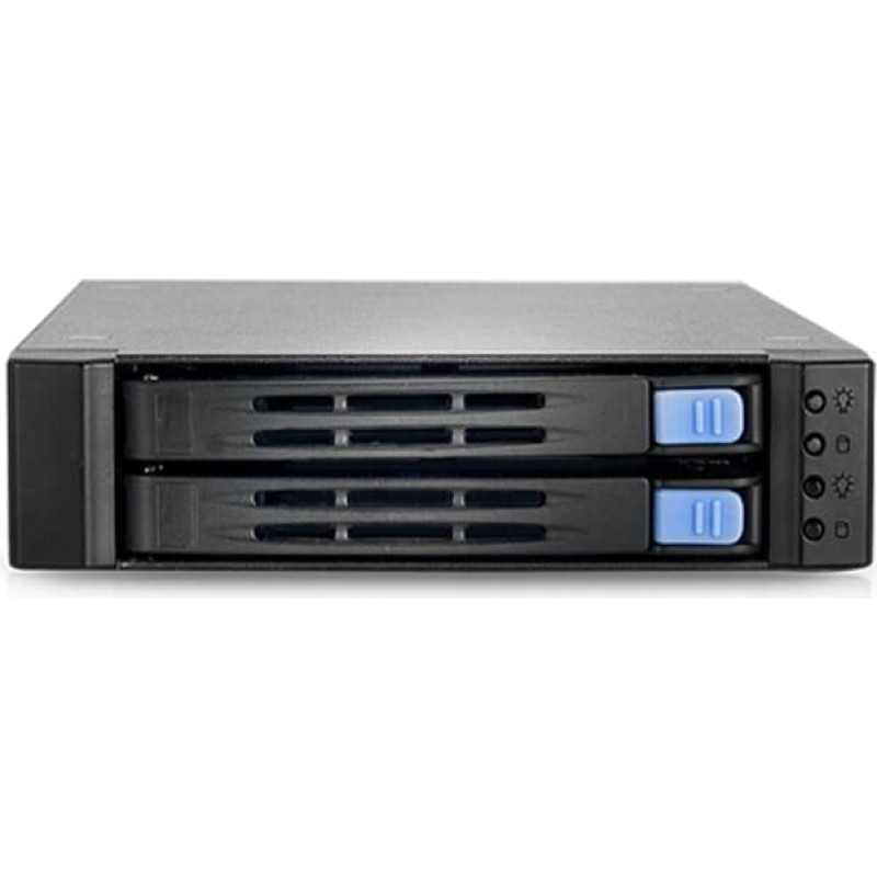 Chenbro StorageKit 1x 3.5" -> 2x 2.5", installation kit black