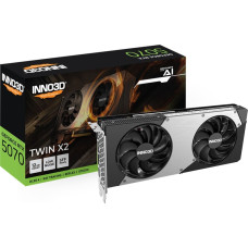 Inno3D GeForce RTX 5070 TWIN X2 (DLSS 4, 3x DisplayPort, 1x HDMI 2.1)