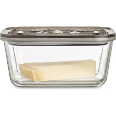 Caso | Glass Vacuum Container with Plastic Lid | VacuBoxx Eco L | Transparent