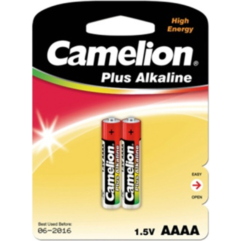 Camelion Plus Alkaline AAAA 1.5V (LR61), 2-pack (for toys, remote control and similar devices) | Camelion