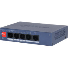 Dahua Technology Switch|DAHUA|DH-CS4005-4ET1GT-36|Type L2|PoE ports 4|40 Watts|CS4005-4ET1GT-36