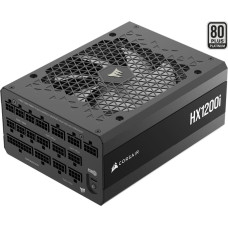 Corsair HX1200i (2025), PC power supply black, 2x 12V-2x6-PCIe, 5x PCIe, cable management, 1200 watts