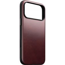 Nomad Modern Leather Case, burgundy (Horween) - iPhone 17 Pro Max