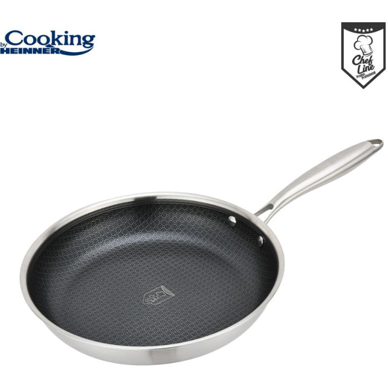 Pan stainless steel with ceramic coating 24x4.5cm HR-MRK-24T HEINNER