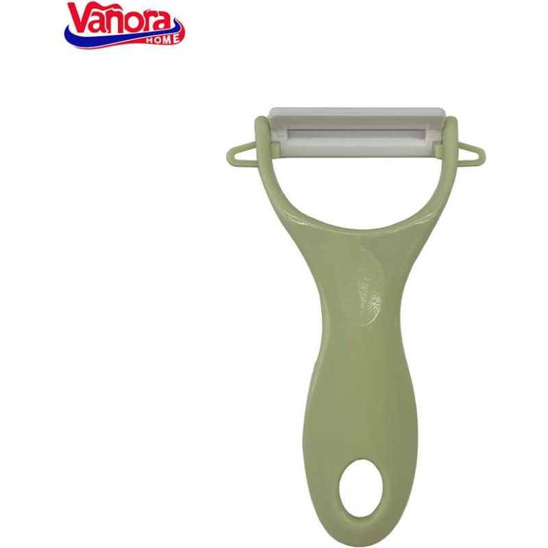 Vegetable peeler with ceramic blade 13x7.6cm green VN-YMJ-121V VANORA