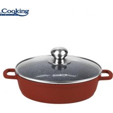 Pot aluminum with ceramic coating 2.6L 24x6.5cm HR-JLG-J24JCR HEINNER