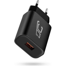 LTC Ładowarka sieciowa LTC LXQC22, USB-A 3A QC 3.0 18W, czarna