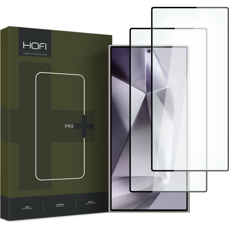 Hofi Szkło hartowane Hofi Glass Pro+ Samsung Galaxy S24 Ultra Black [2 PACK]