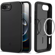 Spigen Etui do iPhone 16e Spigen Thin Fit Mag MagSafe Black