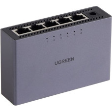 Ugreen Przełącznik Switch UGREEN CM633 5-portowy GigaBit Ethernet (czarny)