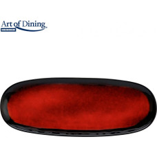 Ceramic tray set 4pcs 38x15cm VULCANO HR-LH-VP384 HEINNER