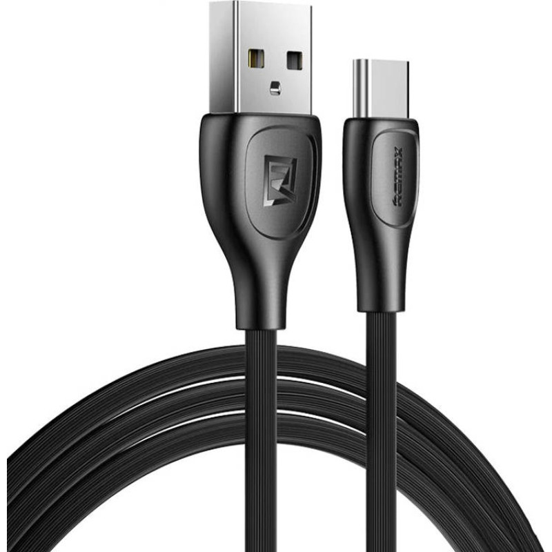 Remax Cable USB-C Remax Lesu Pro, 1m, 2.1A (black)