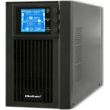 Qoltec UPS On-line Pure Sine Wave 1kVA 800W LCD USB