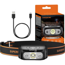 Superfire Headlamp Superfire HL05-E, 120lm, USB