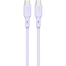 Aukey USB-C to USB-C Cable Aukey CB-SCC101, 100W, 1m (lavender)