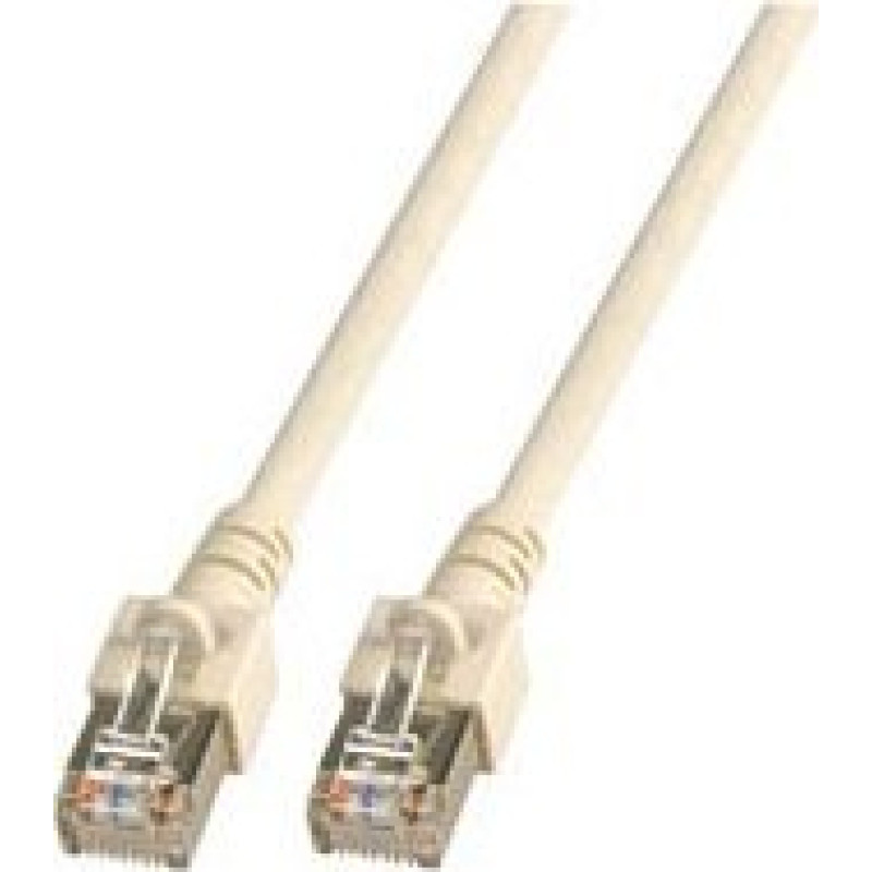 EFB Ka Patch 10,0m Cat5e 2x RJ45 SF/UTP grau - K5455.10