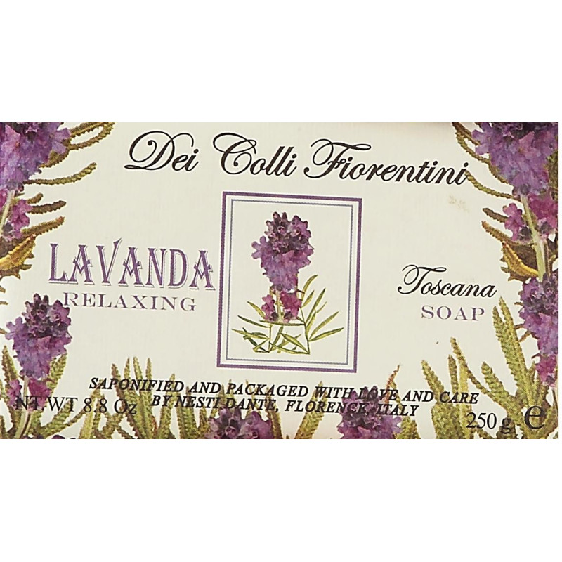 Nesti Dante Soap in Dei Colli Fiorentini Lavanda Relaxing 250g